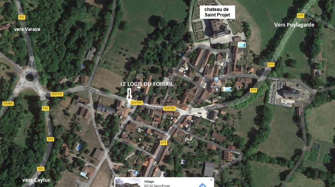 Le Logis Du Foirail Appartement Saint-Projet  Buitenkant foto